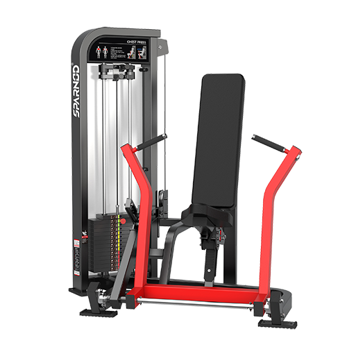 Sparnod Fitness HAM-01 Chest Press Machine – Seated Chest & Shoulder Workout Machine