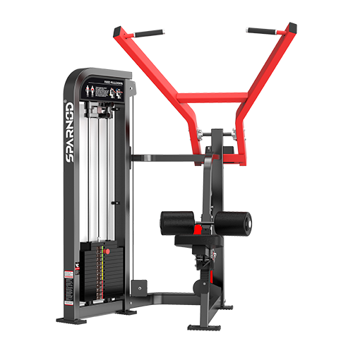 Sparnod Fitness HAM-06 Fixed Pulldown Machine – Lat Pull Down Station for Back Training