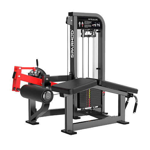 Sparnod Fitness HAM-15 Prone Leg Curl Machine – Lying Hamstring Workout Trainer