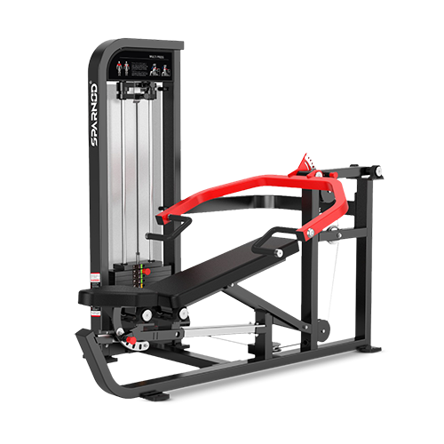 Sparnod Fitness HAM-35 Shoulder & Chest Press Machine – Heavy-Duty Commercial Gym Equipment for Upper Body Strength Training