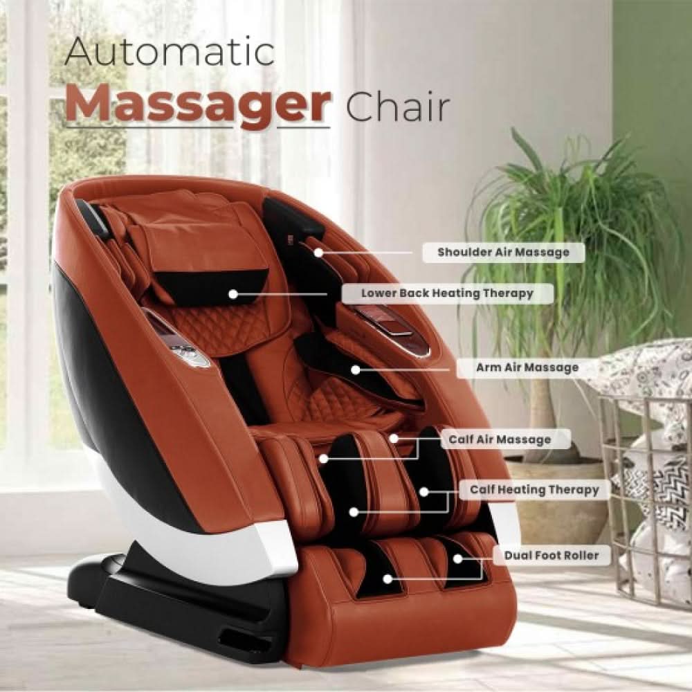 Sparnod Fitness Plush - 4D Full Body Automatic Massage Chair
