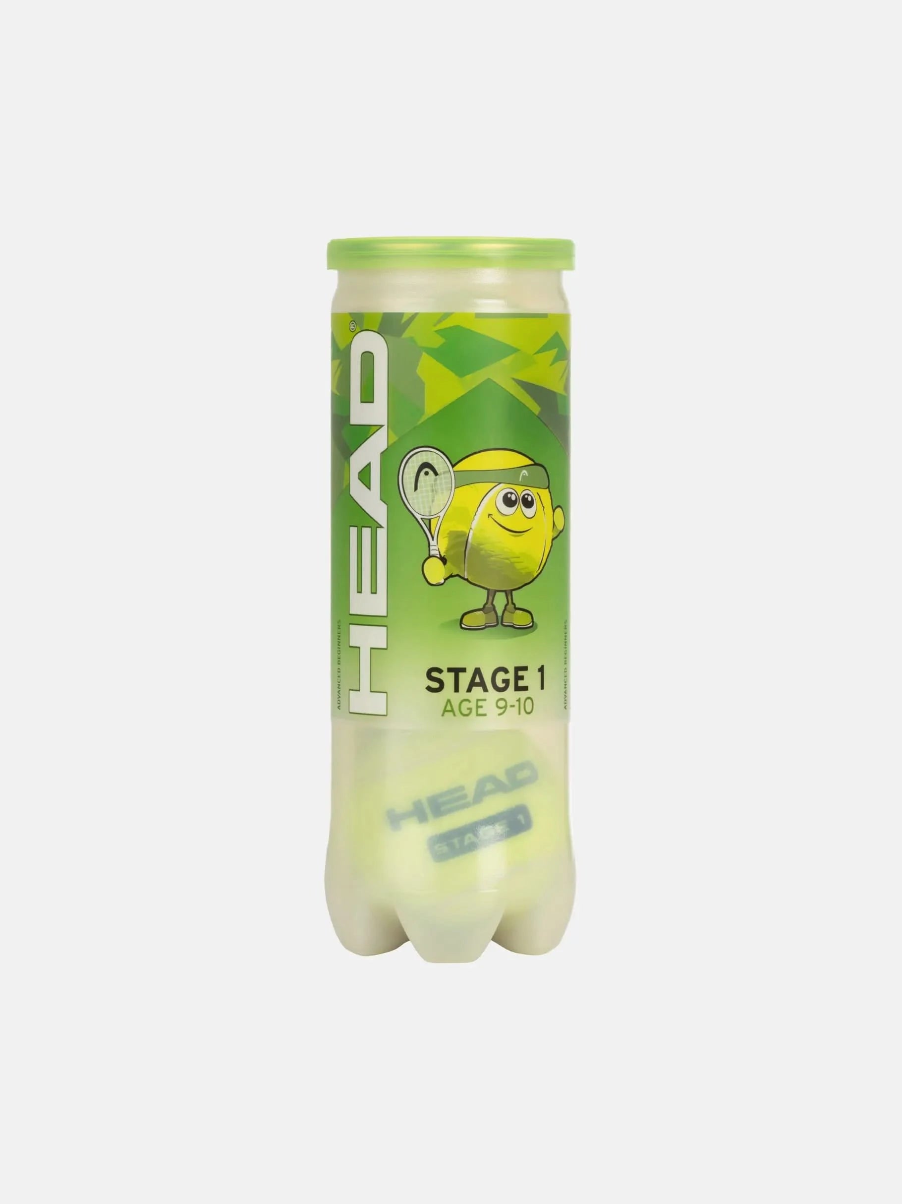 HEAD T.I.P. Green 3 Tennis Balls – Single Can