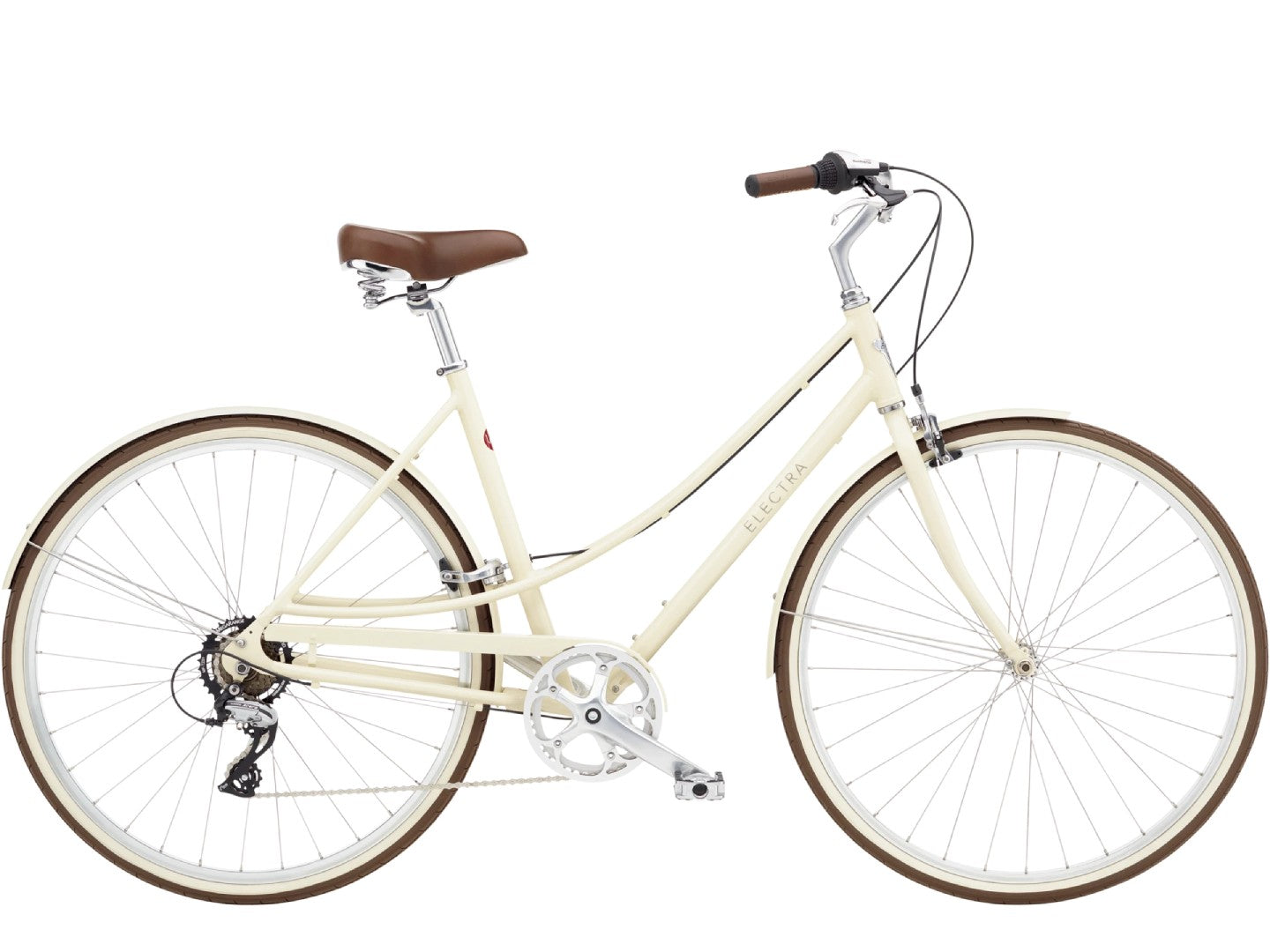 Electra Loft 7D Step-Thru Women's Bike Cream
