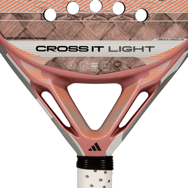 Adidas Cross IT Lights 3.5 Padel Racket | Advanced Control Racket – Pink