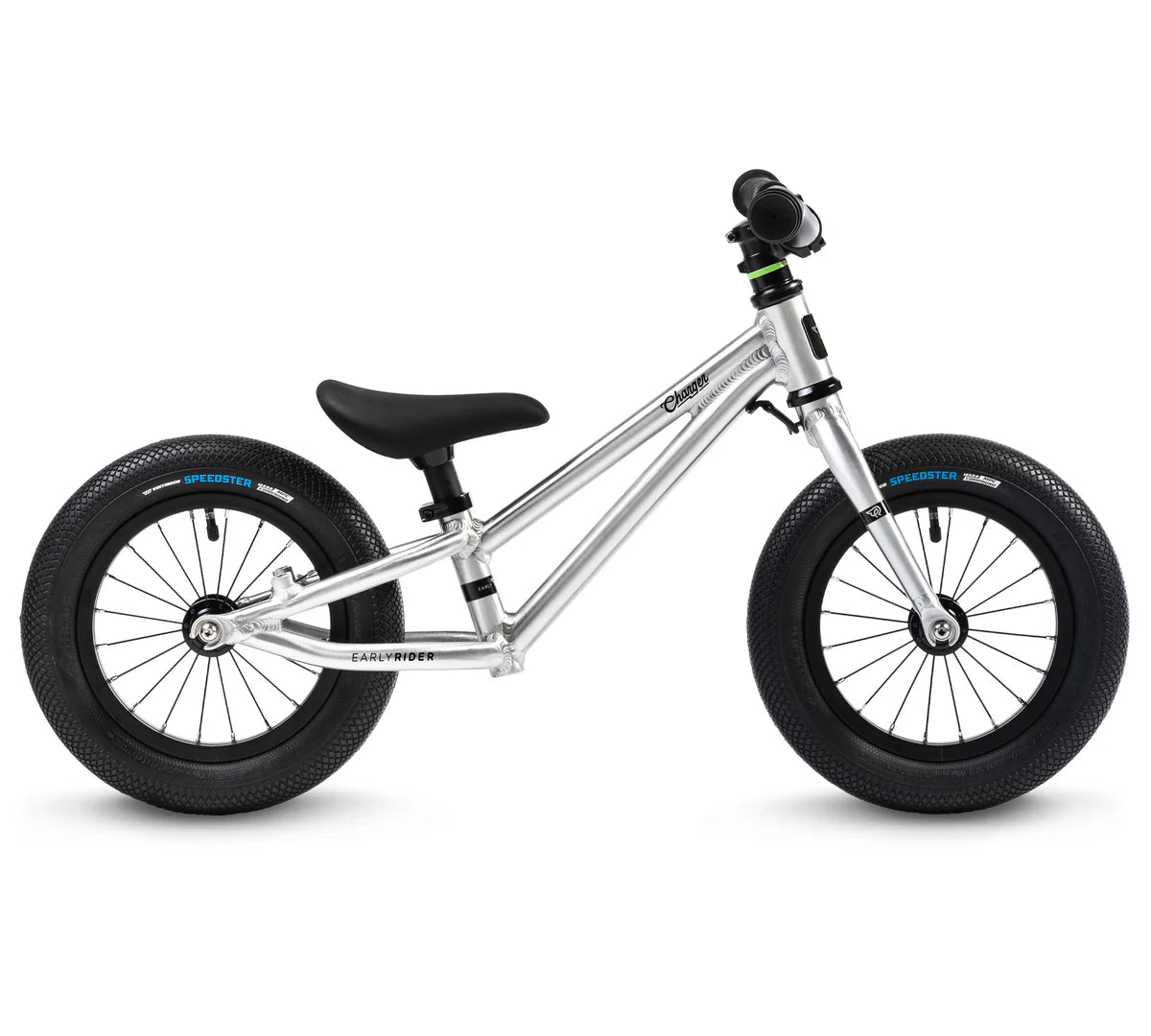 Early Rider Charger 12 Kids Bike Brushed Aluminium