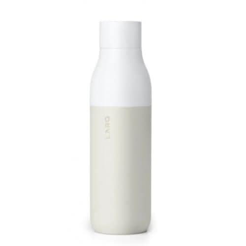 Larq, Bottle Twist Top Insulated Stainless Steel Water Bottle 17Oz, Granite White