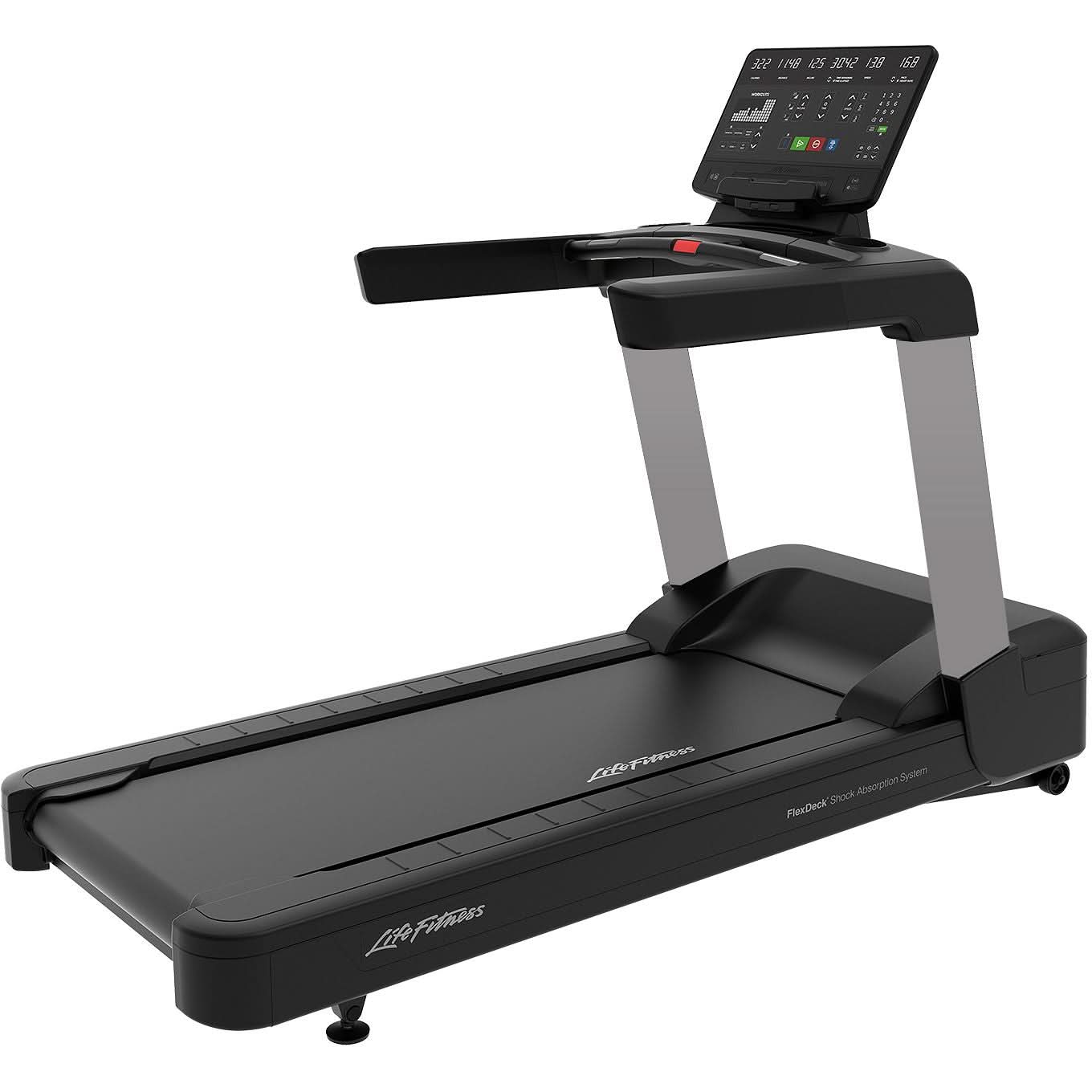 Life Fitness Aspire Treadmill with SL Console | Arctic Silver