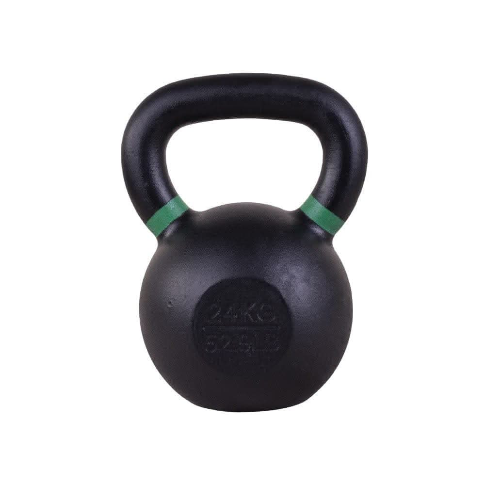 Liftdex Non Competition Cast Iron KettleBell - (KG) 24 KG