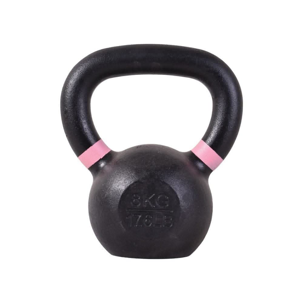 Liftdex Non Competition Cast Iron KettleBell - (KG) 8 KG