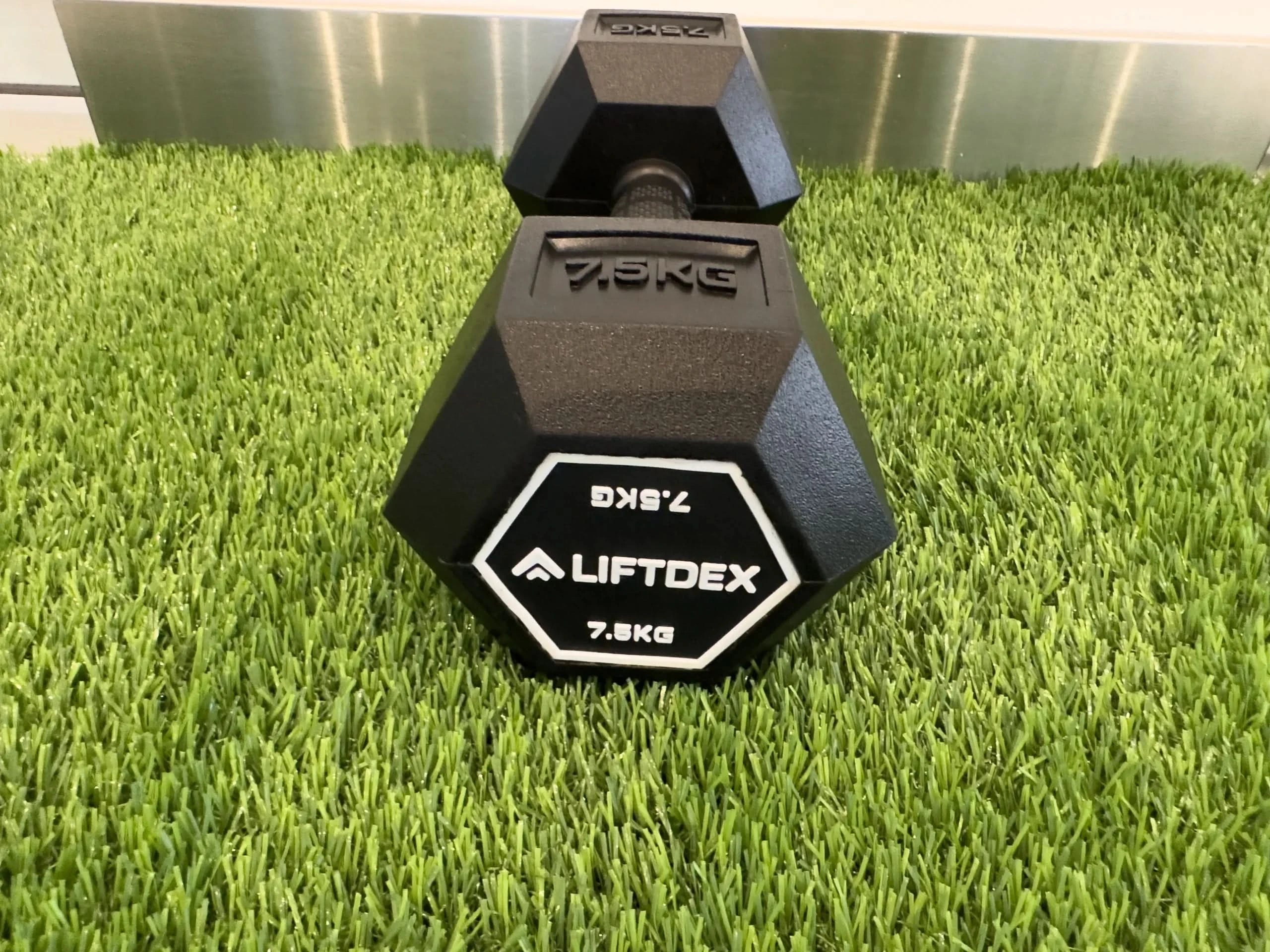 Liftdex Dumbbells: 2.5Kg-45Kg | Rubber Coated | Vibration Welded | Home Gym & Commercial