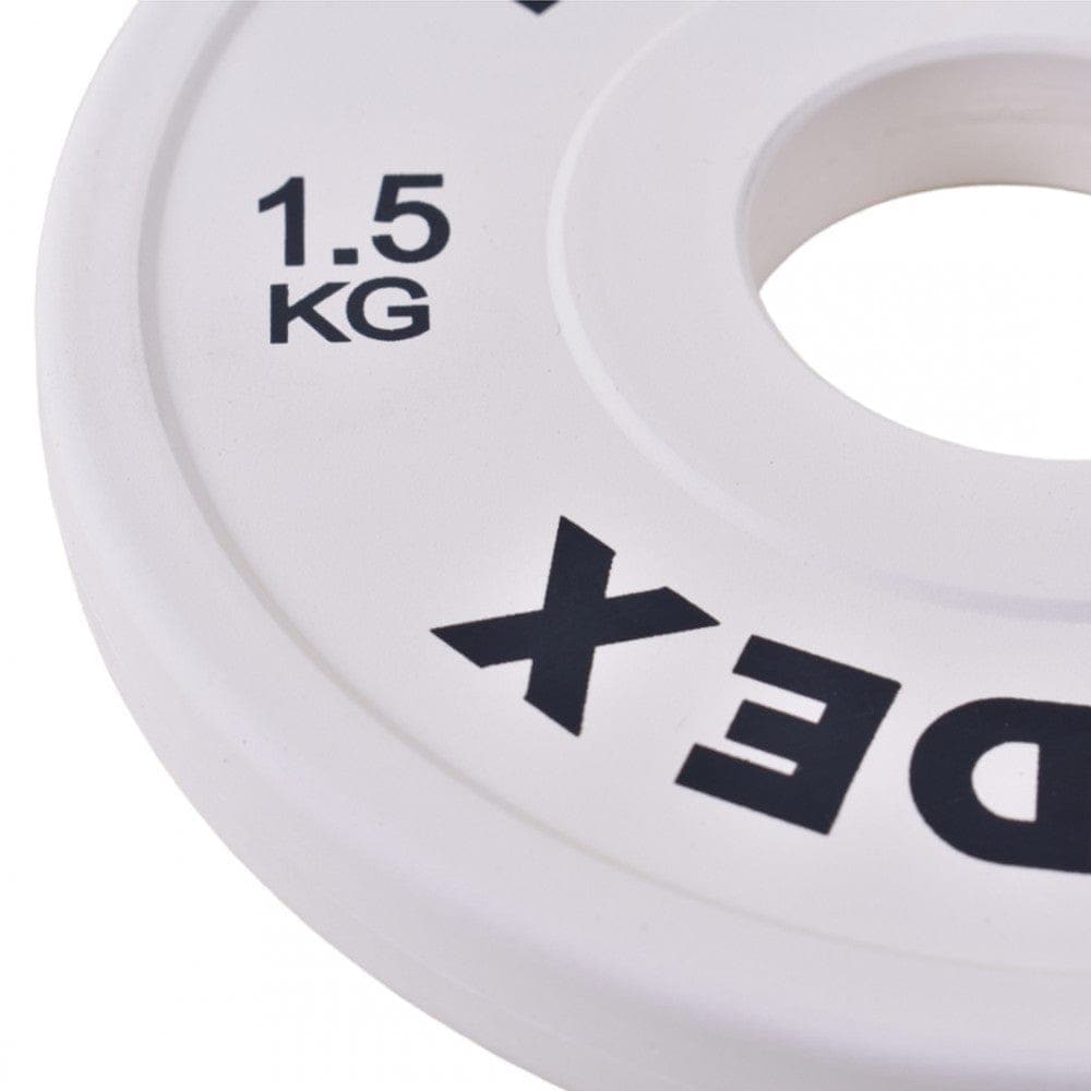 Liftdex Rubber Fractional Weight Plates