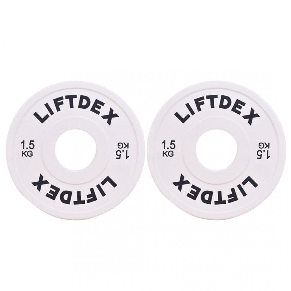 Liftdex Rubber Fractional Weight Plates