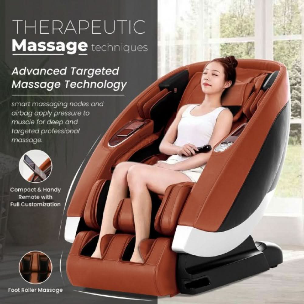 Sparnod Fitness Plush - 4D Full Body Automatic Massage Chair