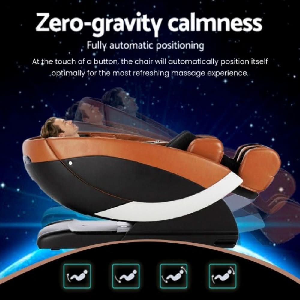 Sparnod Fitness Plush - 4D Full Body Automatic Massage Chair