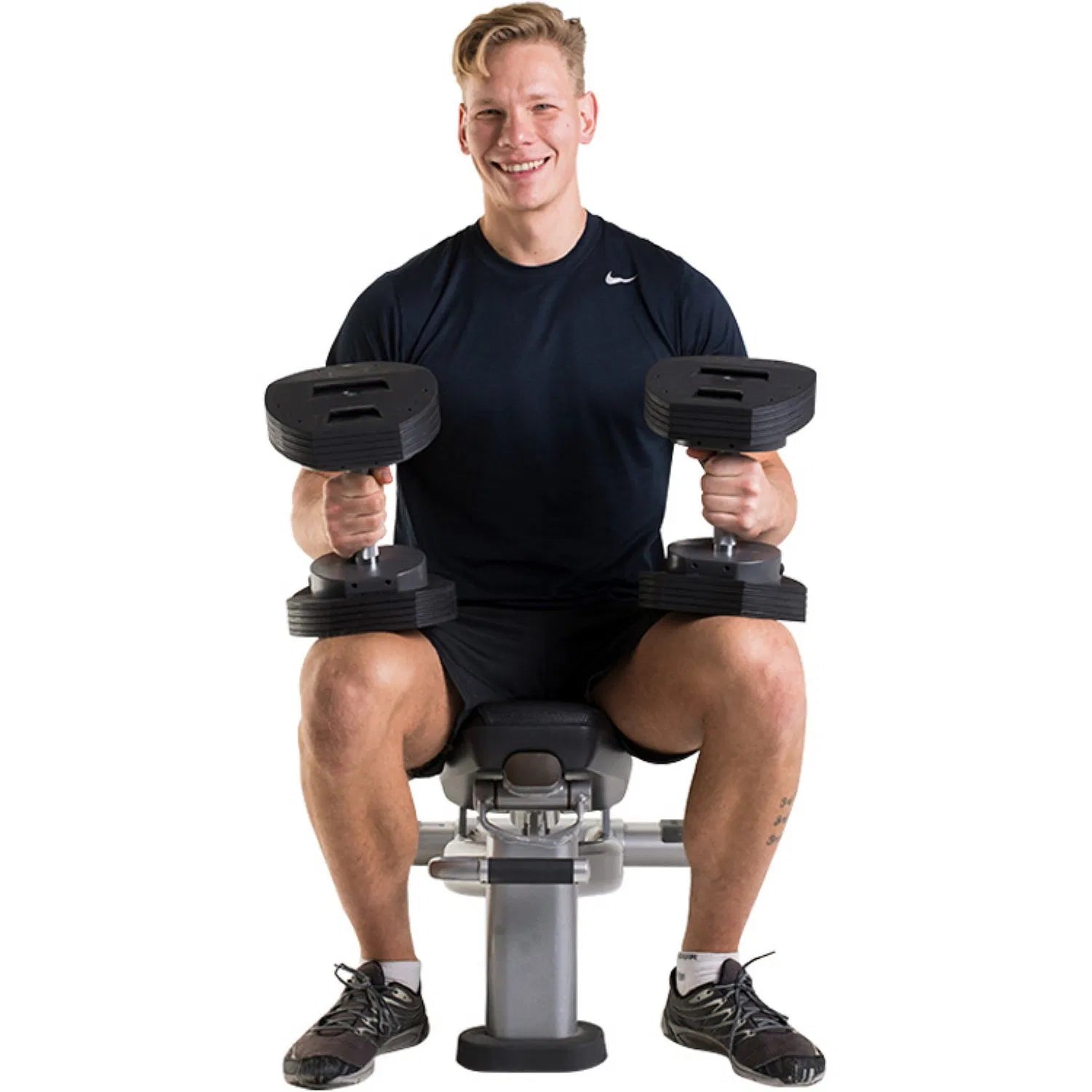 First Degree Fitness MX55P Adjustable Dumbbells