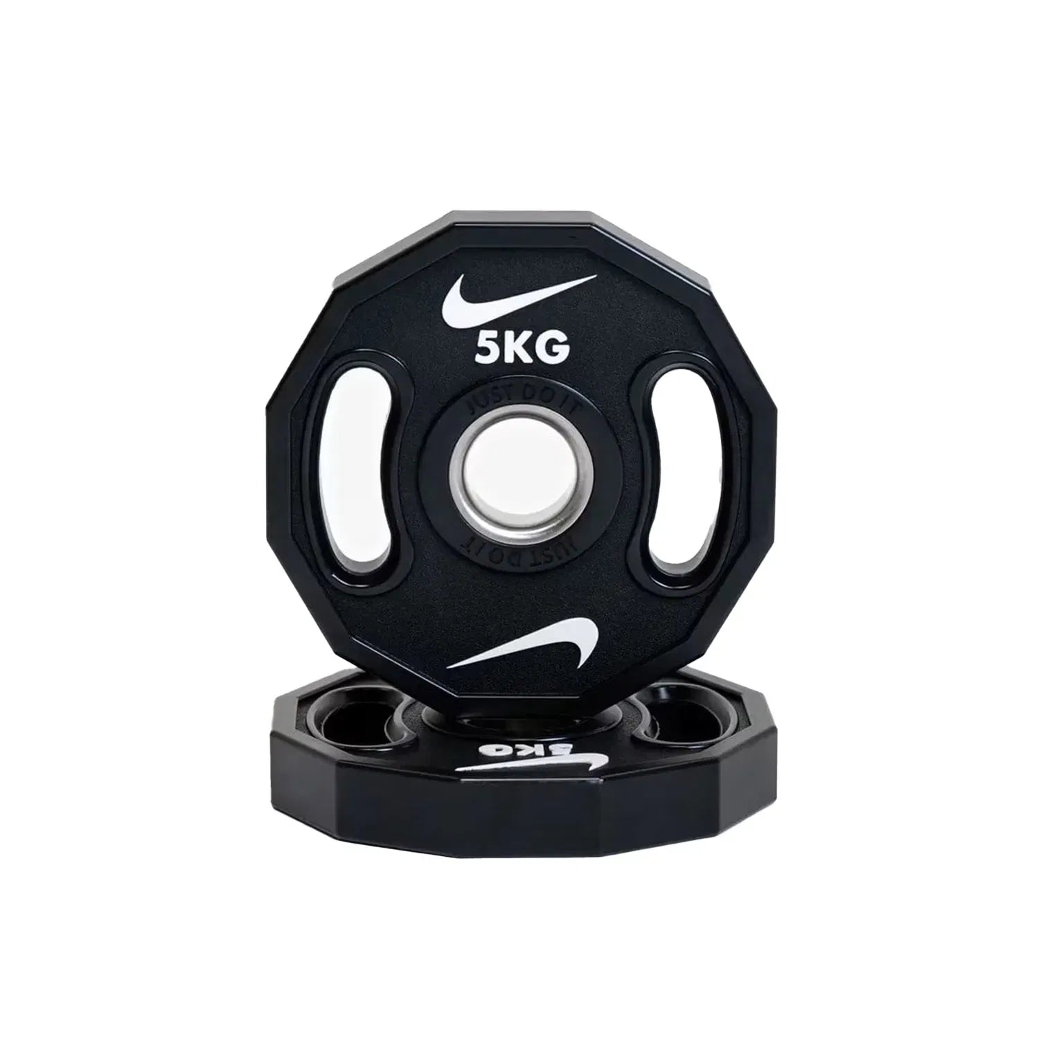 Nike Strength Pro Urethane Bumper Plates Black White 5