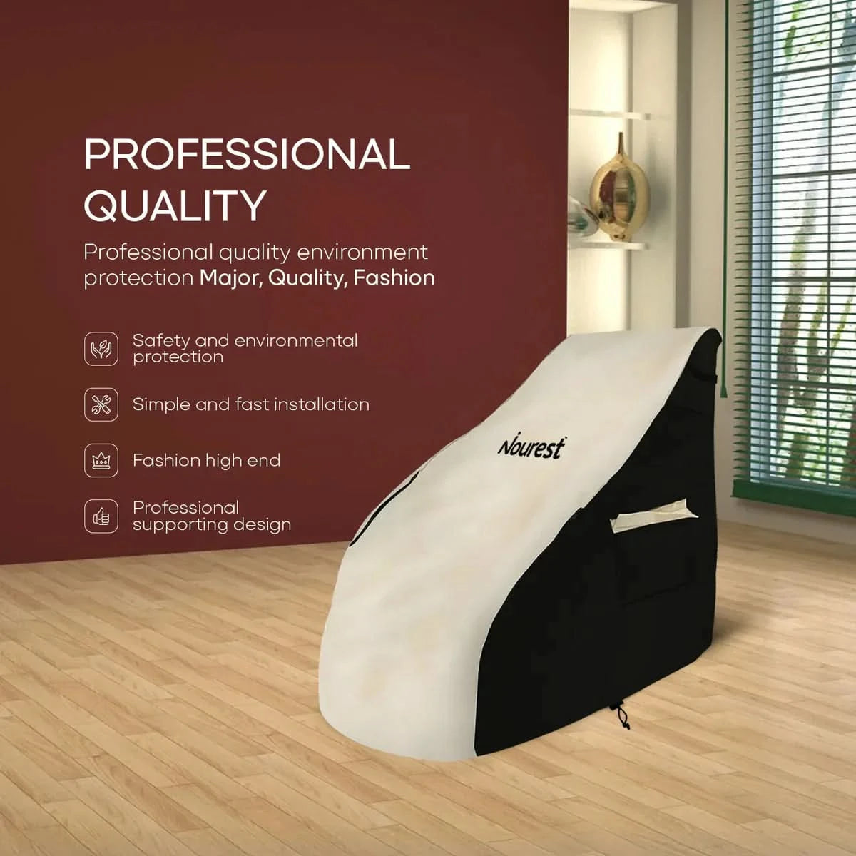 Nourest Massage Chair Cover UAE – Premium Quality, Waterproof and Dustproof Protector Cover
