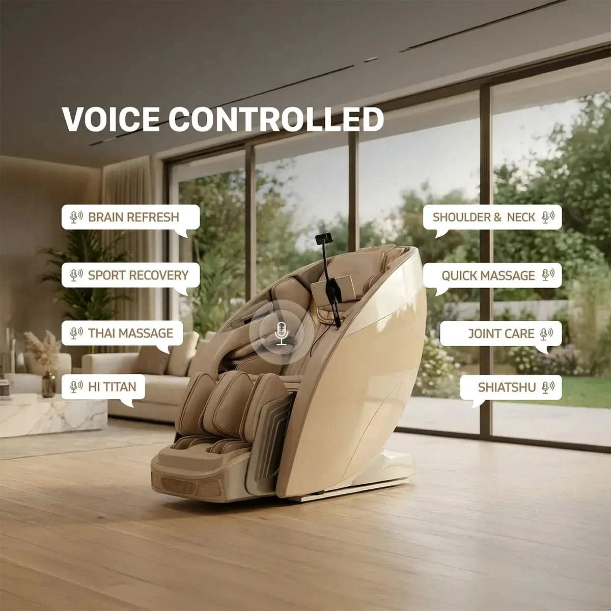 Nourest Titan Ai Master Stretching Dual 4D Roller Massage Chair