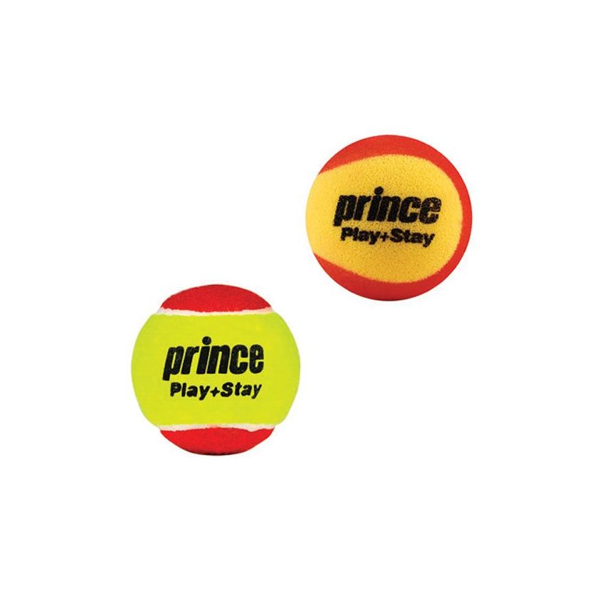 Prince Play & Stay Tennis Balls – Stages 1, 2 & 3 Stage 3