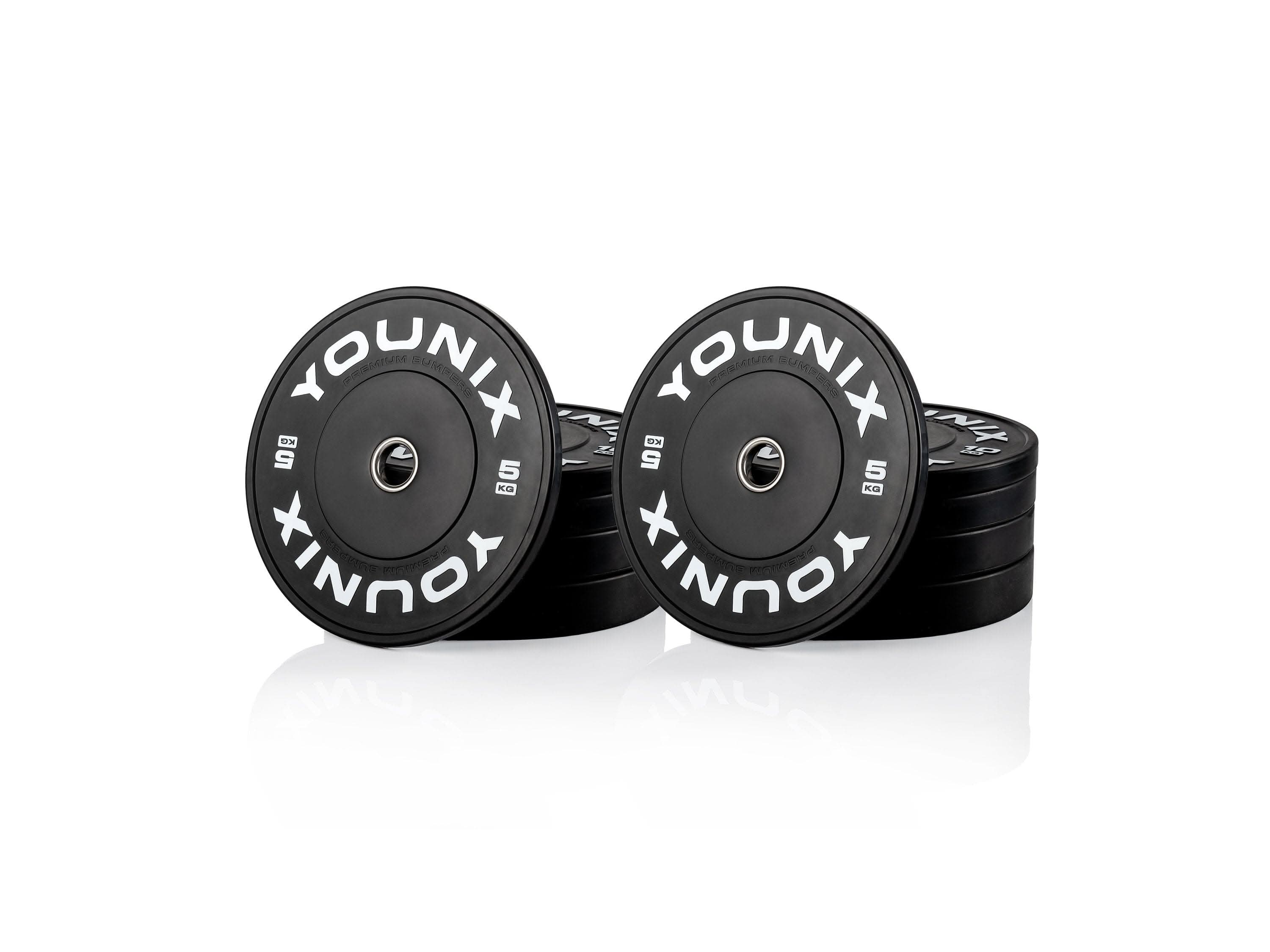 Younix Premium Bumper Plates, 5Kg - 25Kg, Sold as Piece