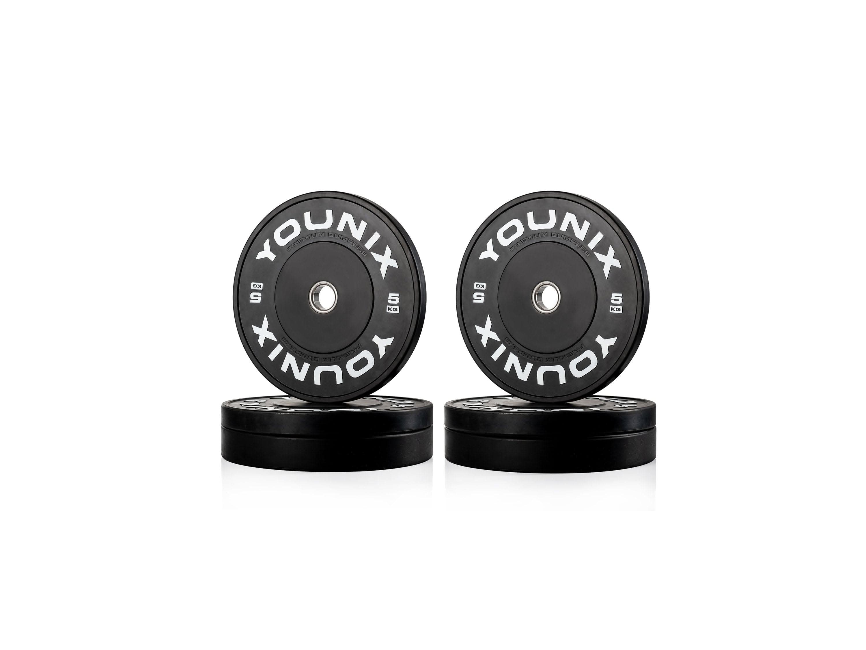 Younix Premium Bumper Plates, 5Kg - 25Kg, Sold as Piece