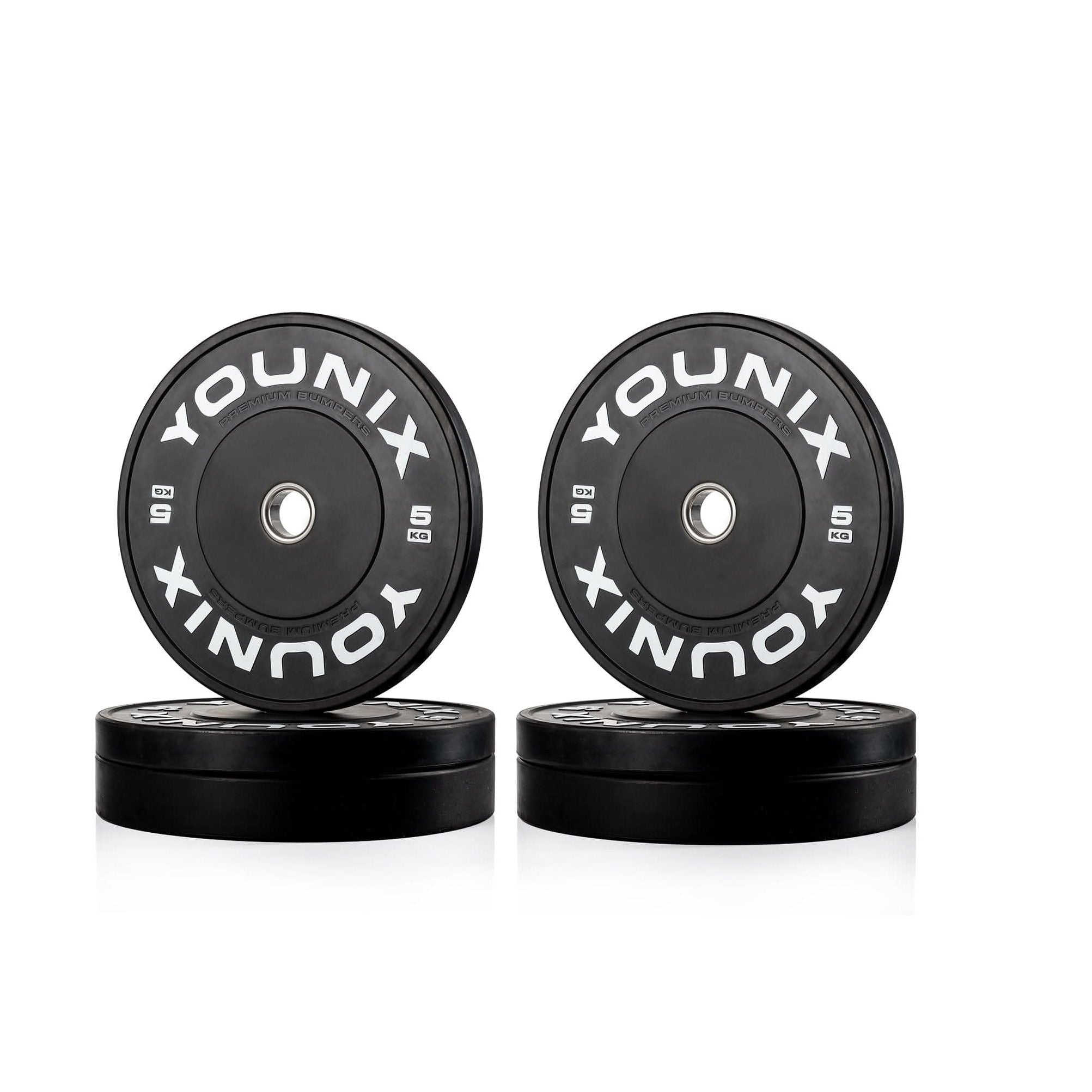 Younix Premium Bumper Plates, 5Kg - 25Kg, Sold as Piece