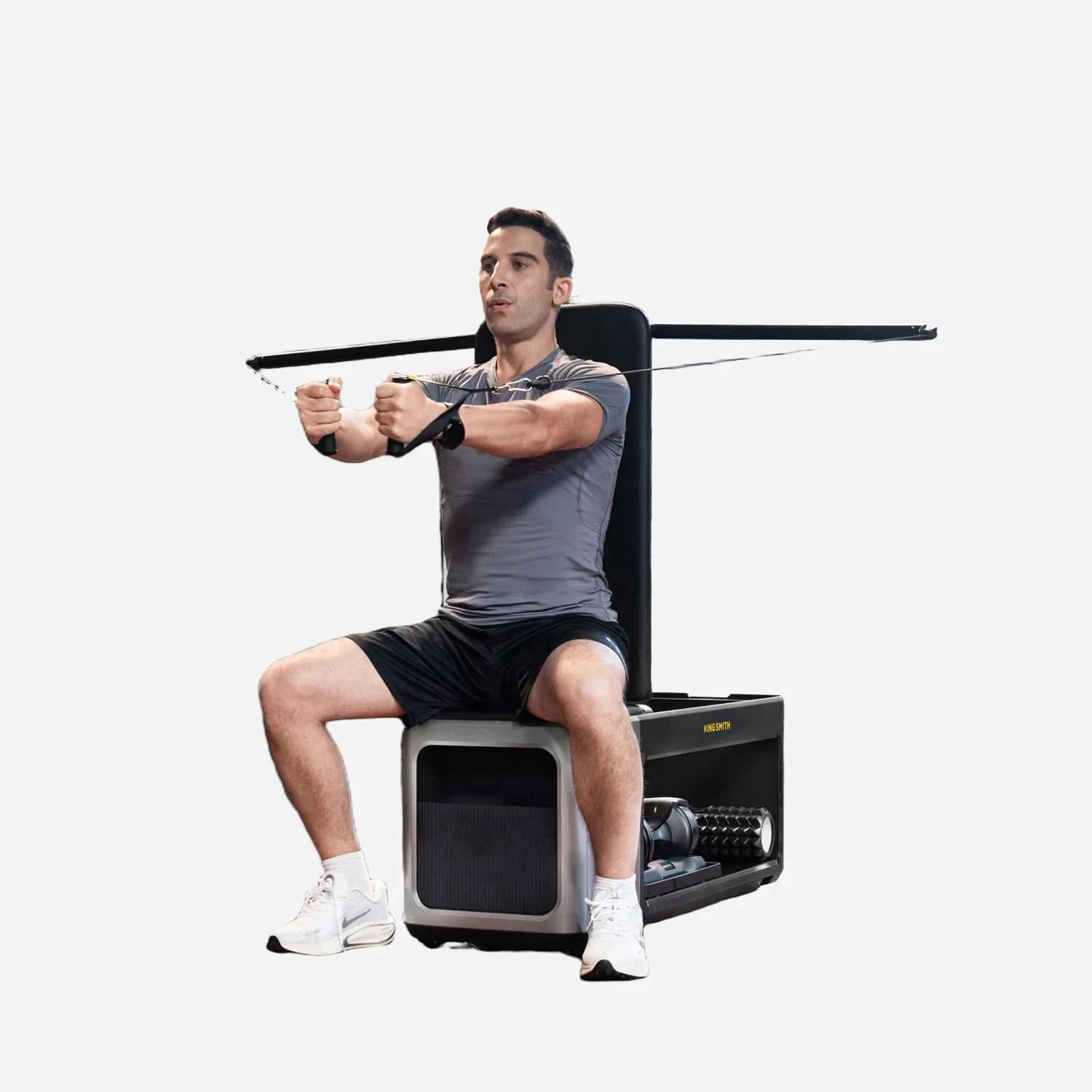 KingSmith BX2 Workout Bench | Air Resistance Strength Training Bench