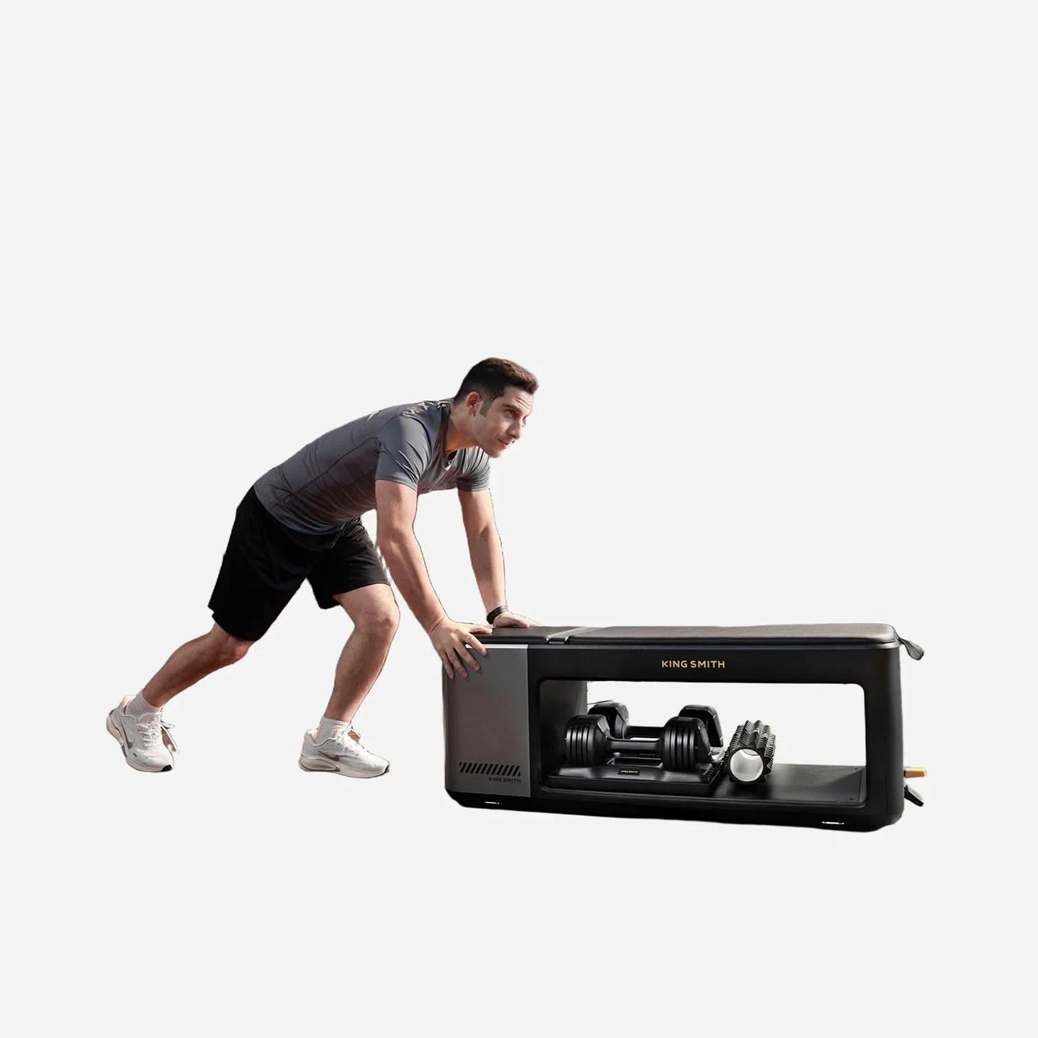 KingSmith BX2 Workout Bench | Air Resistance Strength Training Bench