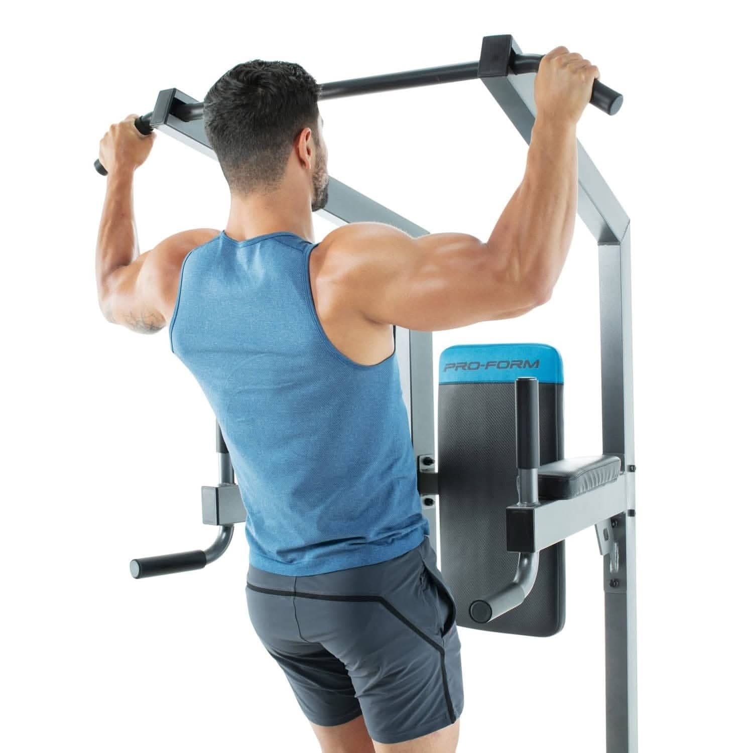 ProForm Carbon Strength Power Tower with Dip Stand