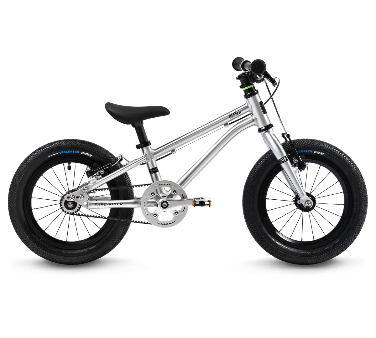 Early Rider Belter 14 Kids Bike Brushed Aluminium