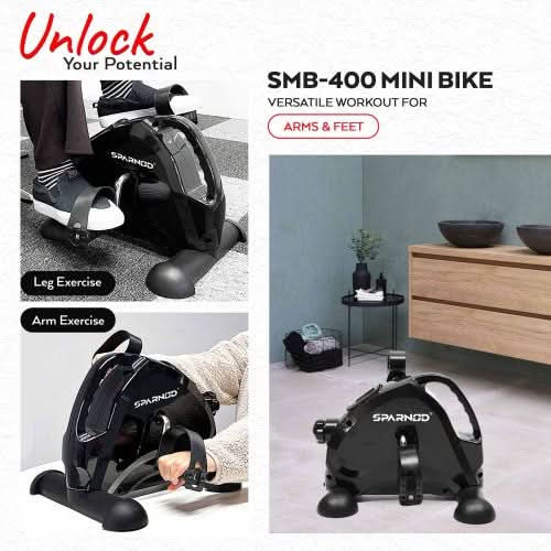 Sparnod Fitness Mini Cycle Pedal Exerciser, SMB-400