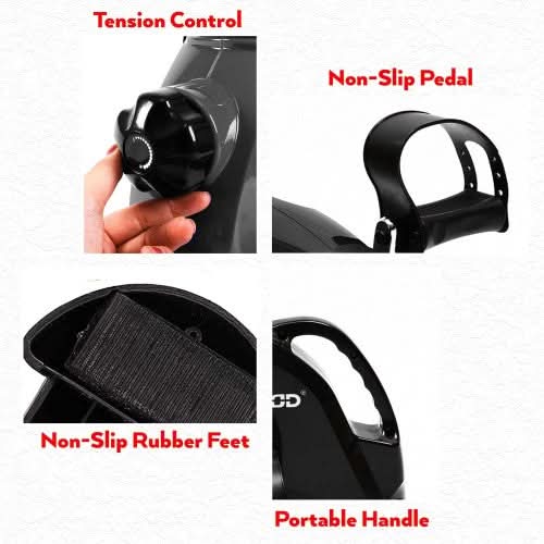 Sparnod Fitness Mini Cycle Pedal Exerciser, SMB-400