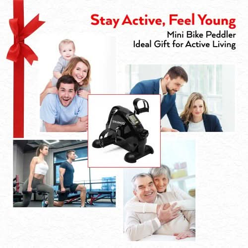 Sparnod Fitness Mini Cycle Pedal Exerciser, SMB-400