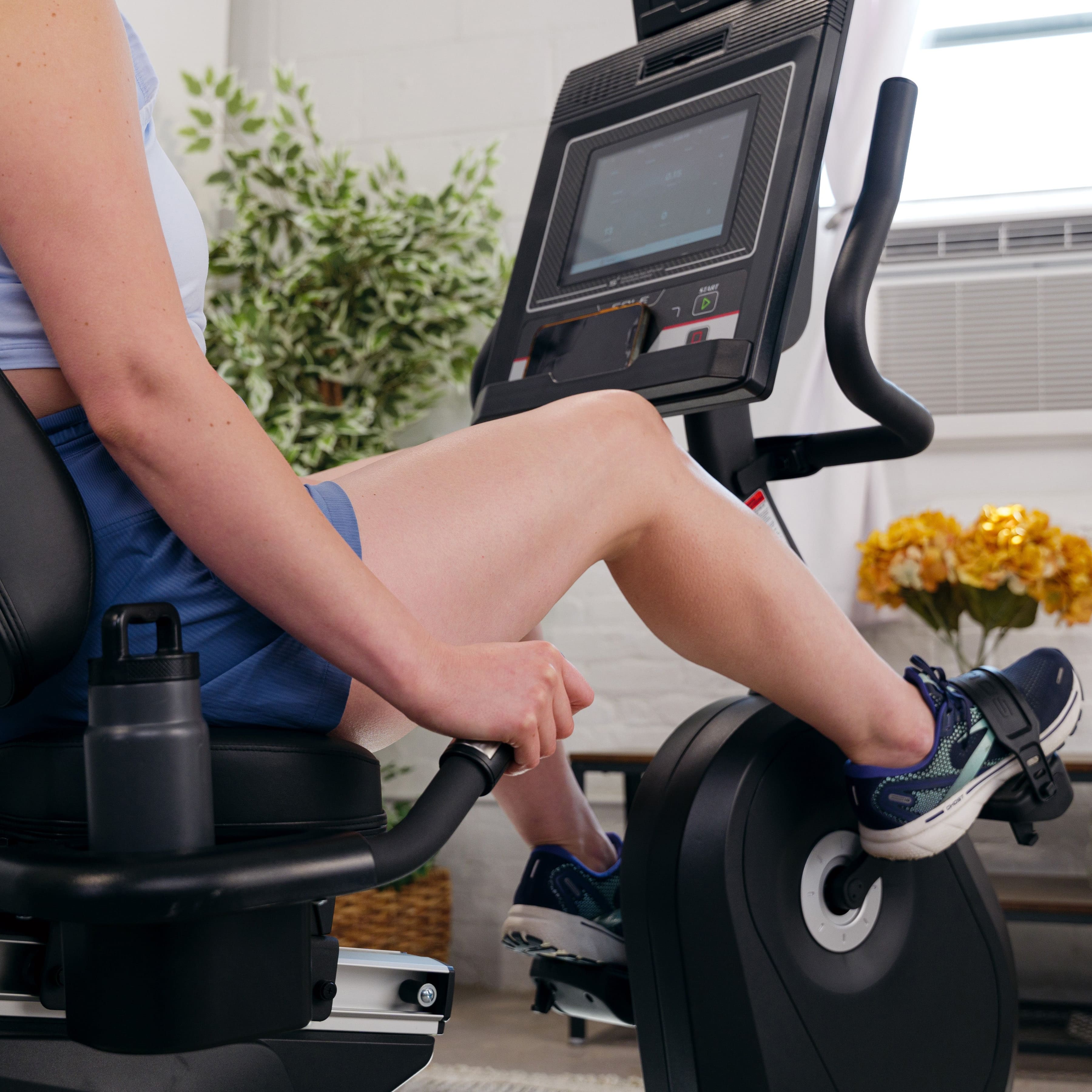 Sole Fitness Light Commercial Recumbent Bike with 10.1" Touch Screen (LCR)