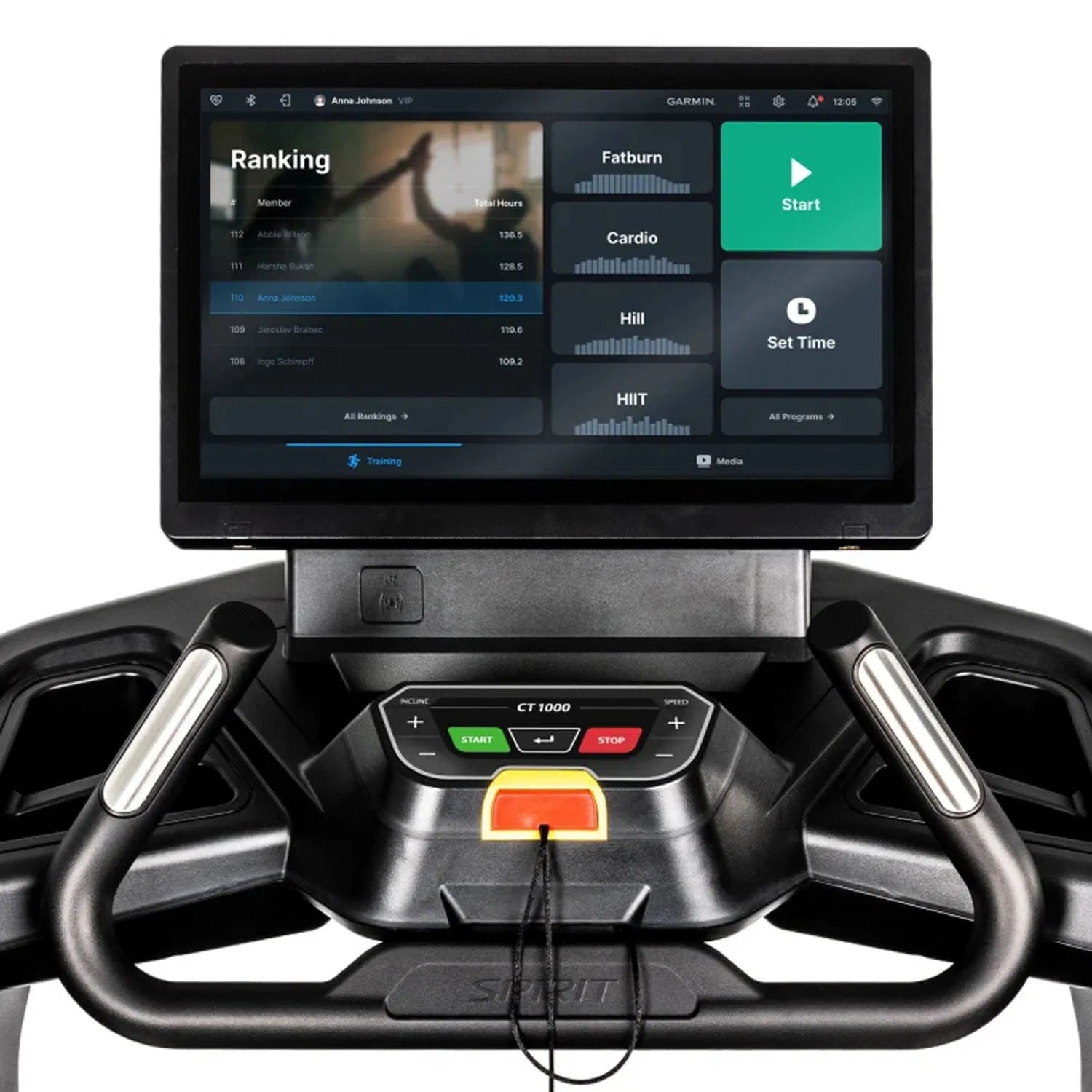 Spirit Fitness CT1000ENT 5HP Treadmill