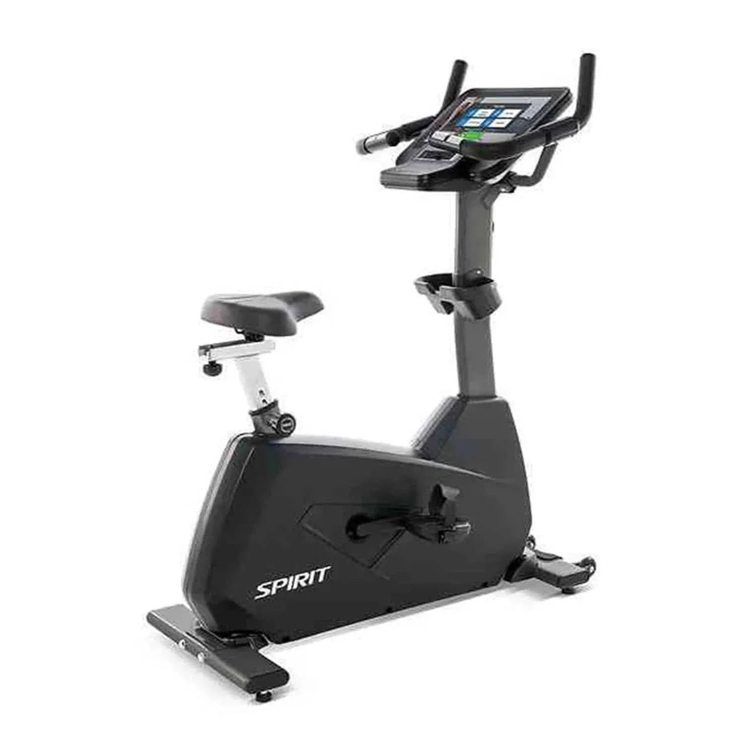 Spirit Fitness CU800ENT+ Commercial Upright Bike With Smart Console