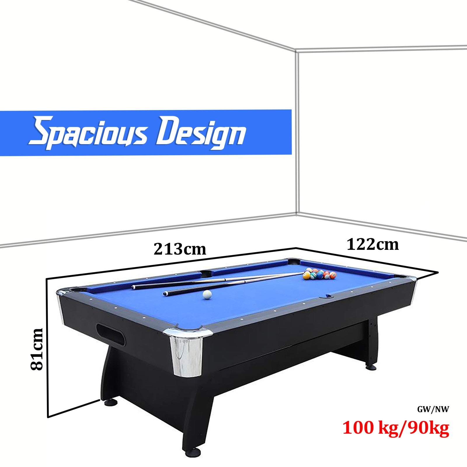Sparnod Fitness Billiard Table, SPT-700