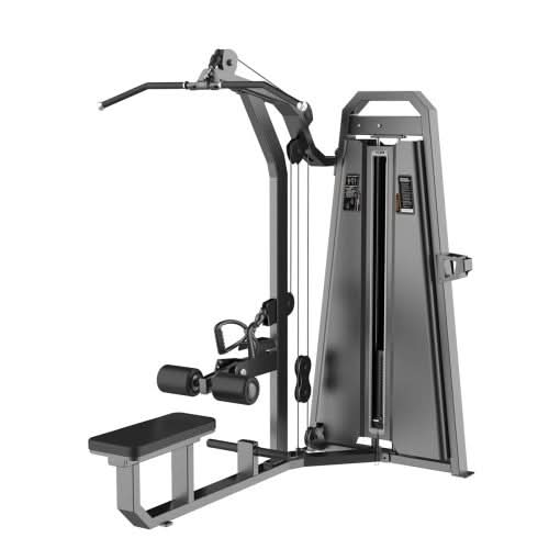 Sparnod Fitness STA-3085 Lat & Pulley Machine – Dual Back and Shoulder Training Station