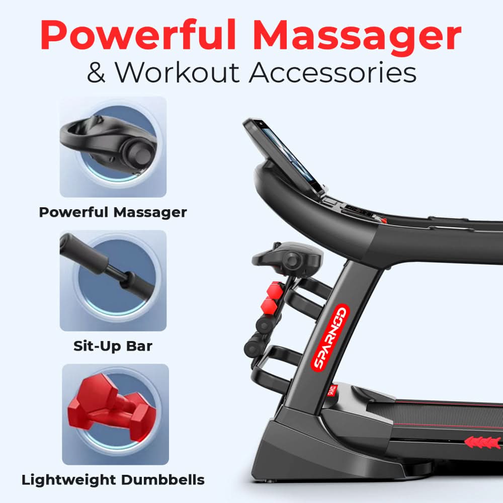 Sparnod Fitness 7 HP Home Use Treadmill, STH-5730