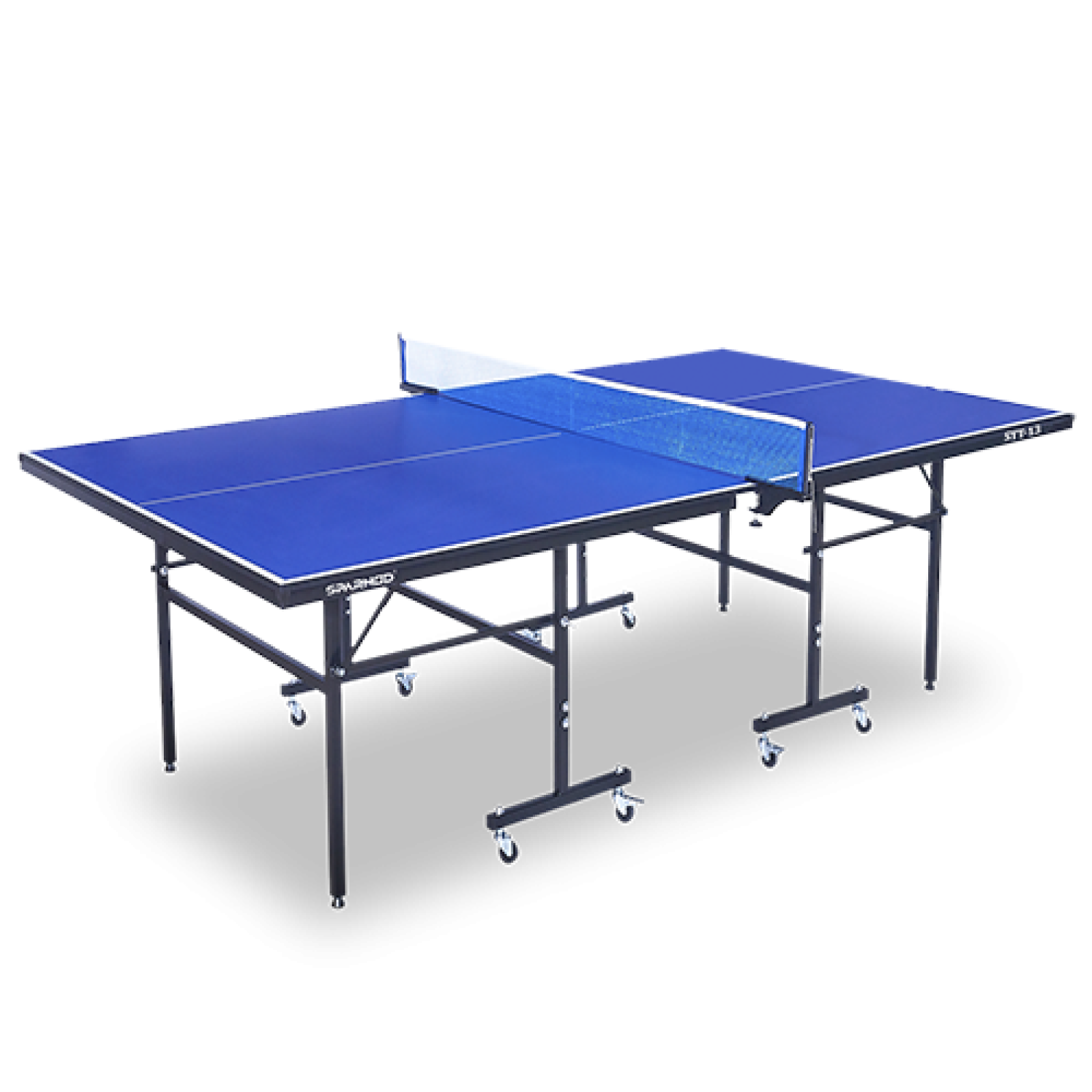 Sparnod Fitness Foldable Table Tennis Table for Indoor Sport Use, STT-15