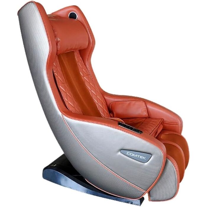 TA Sport RK1900B Leather Massage Chair, Cream/Brown