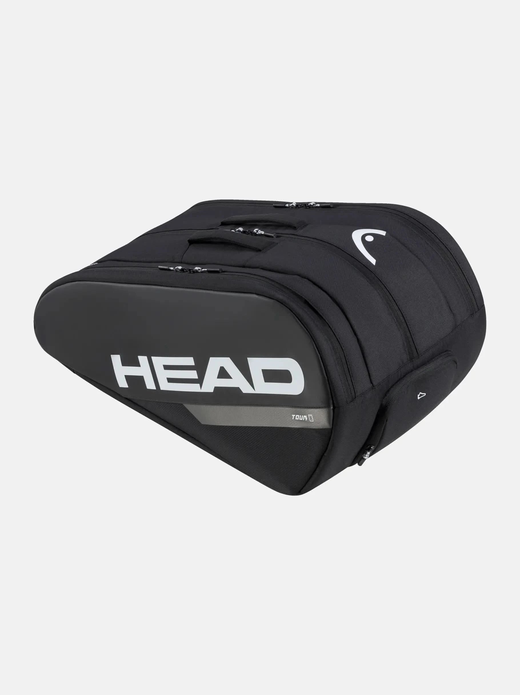 HEAD Tour Padel Bag L – Premium Padel Racket Bag Black