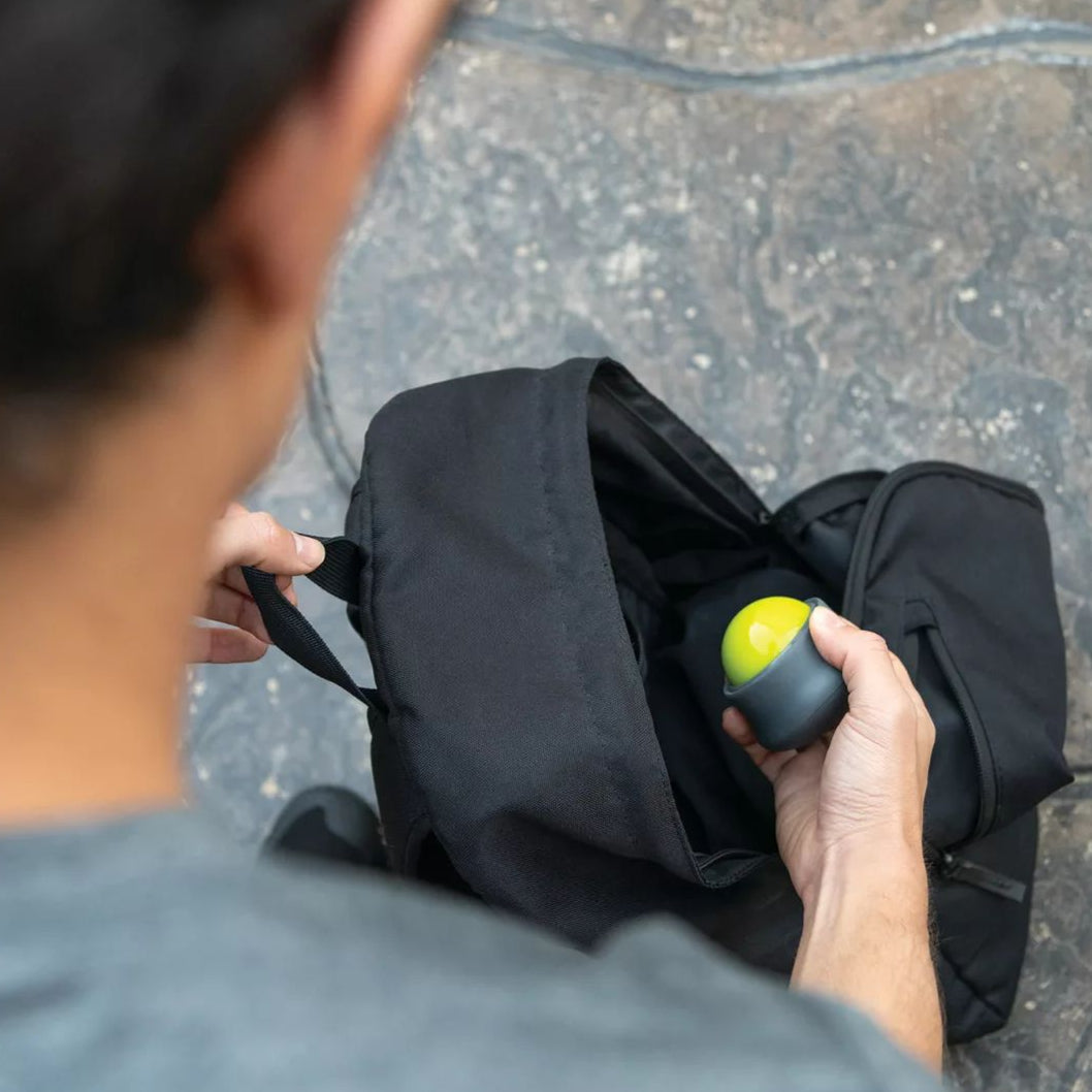TriggerPoint Performance Handheld Massage Roller Ball, Green/Grey