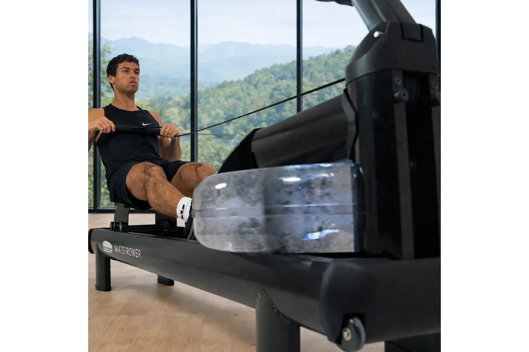 WaterRower M1 Metallic Pro Black