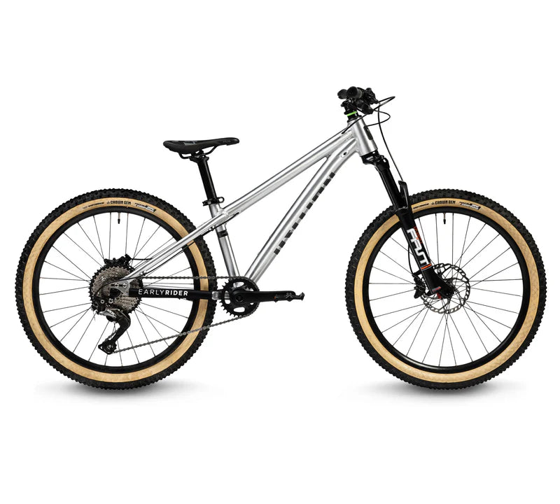 Early Rider Hellion 24 Kids Bike Brushed Aluminium