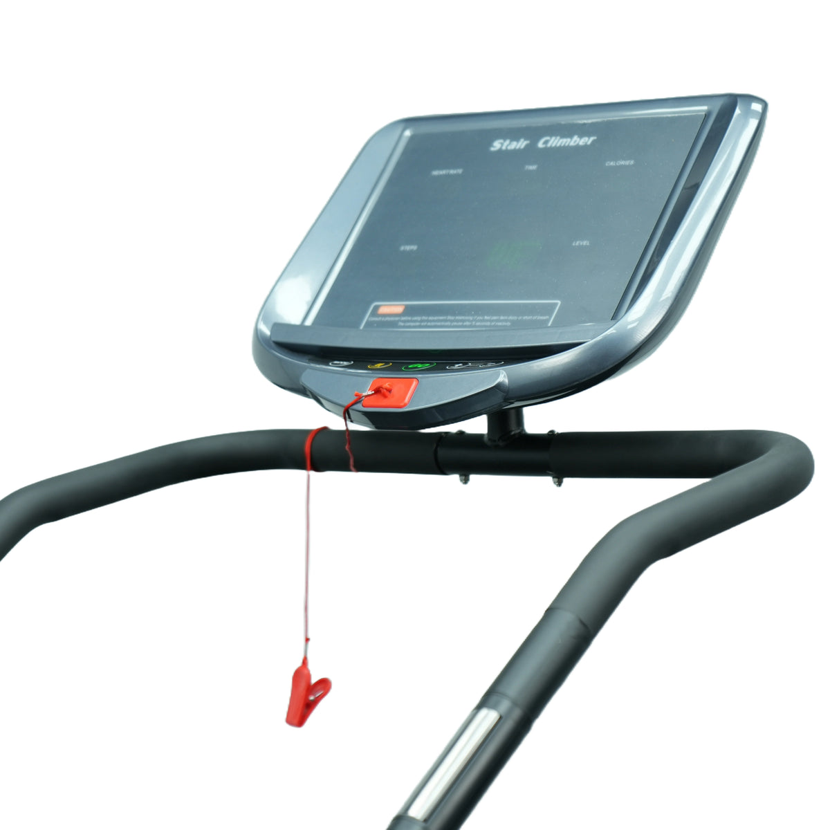 York Fitness Stair Climber with Screen, Black