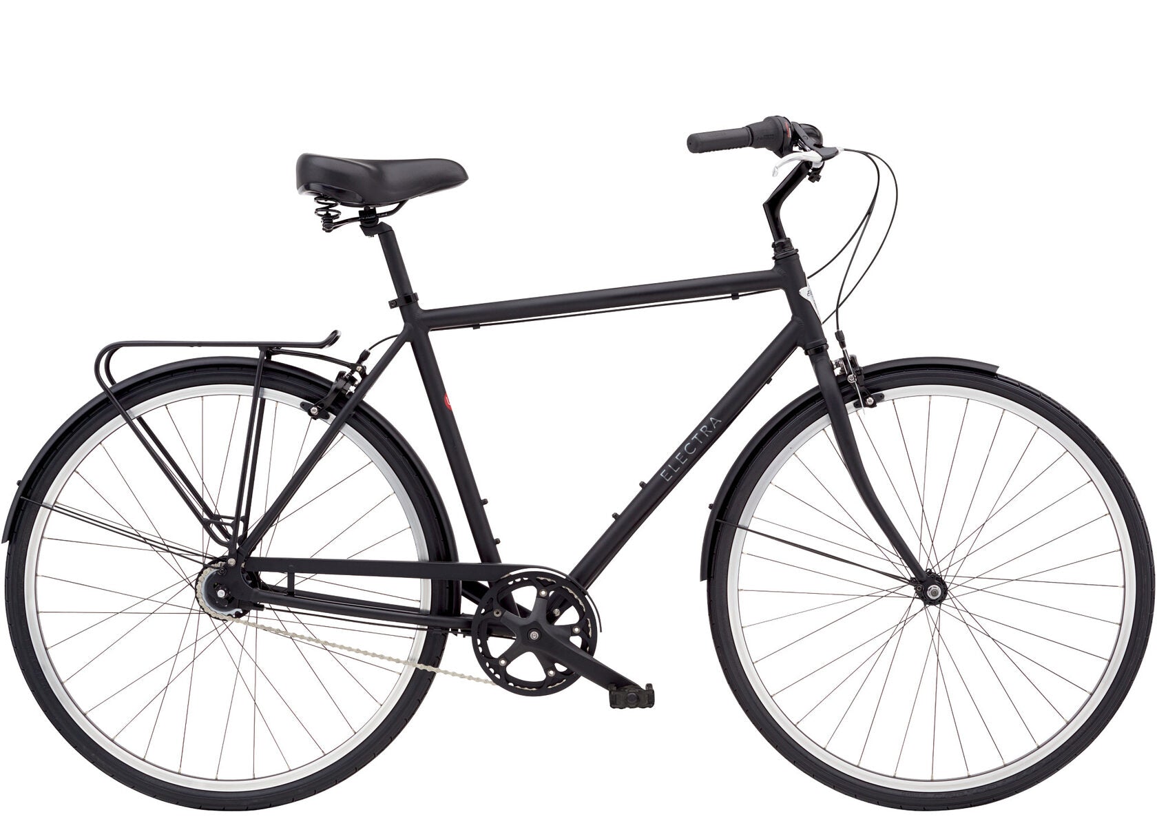 Electra Men's Bike Electra Loft 7i Step Over Black (Size M)