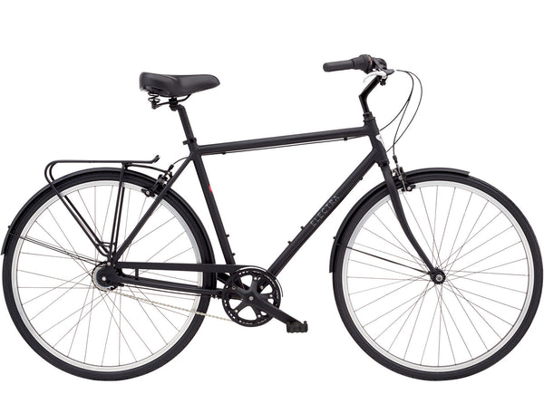 Electra Men's Bike Electra Loft 7i Step Over Black (Size M)