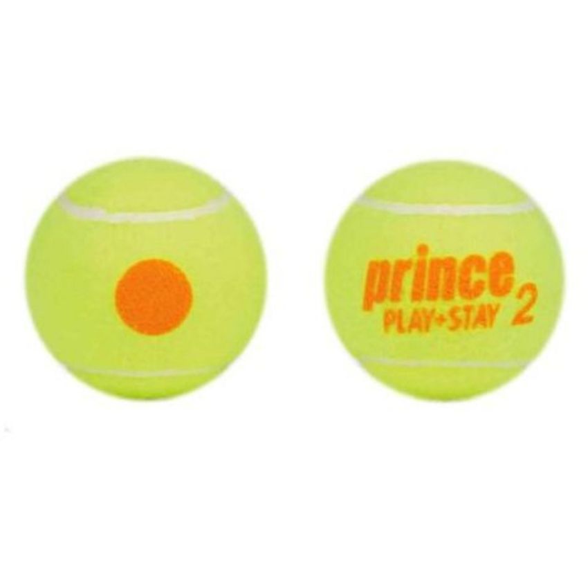 Prince Play & Stay Tennis Balls – Stages 1, 2 & 3 Stage 2
