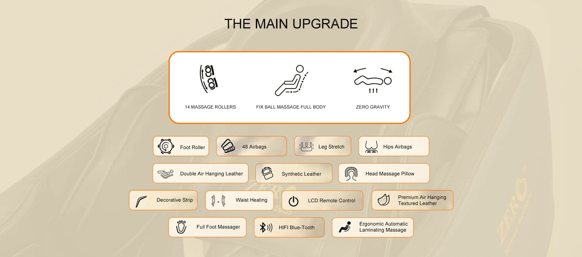 Zero HealthCare U-Galaxy Plus Massage Chair